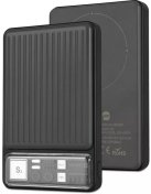 Батарея універсальна Veron Q25 magnetic fast 10000mAh 22.5W Black