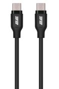 Кабель 2E Glow 60W Type-C / Type-C 1m Black (2E-CCCC-BL)