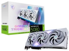 Відеокарта MSI GeForce RTX 5080 16G GAMING TRIO OC WHITE