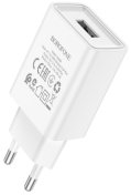 Зарядний пристрій BOROFONE BA68A 2.1A White  (BA68AW)