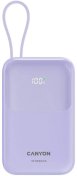 Батарея універсальна Canyon OnPower 101 10000mAh 22.5W Purple  (CNS-CPB101PU)