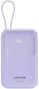 Батарея універсальна Canyon OnPower 101 10000mAh 22.5W Purple (CNS-CPB101PU)