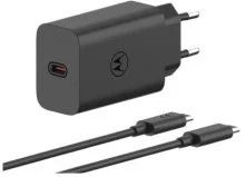 Зарядний пристрій Motorola MC-682N 68W Black with Type-C/Type-C (PG38C06281)
