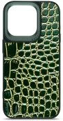 Чохол Harder for Apple iPhone 15 Pro - Crocosaur Green (ARM76702)