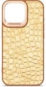 Чохол Harder for Apple iPhone 15 Pro Max - Crocosaur Beige (ARM76709)