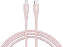 Кабель Canyon CLNM60 60W Type-C / Lightning 1m Pink (CNS-CLNM60SC10PS)