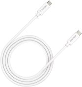 Кабель Canyon UC-44 240W 5A Type-C / Type-C 1m White (CNS-USBC44W)