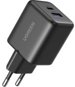 Зарядний пристрій UGREEN X516 GaN 30W Black (X516/65014)