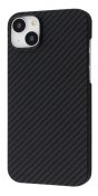 Чохол Proove for iPhone 14 - Carbon Slim with Magnetic Ring Black (PCCSIP140002)