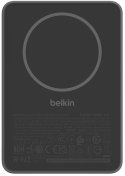 Батарея універсальна Belkin BoostCharge Slim Magnetic 5000mAh 15W Black (BPD010HQBK)