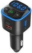 FM-Трансмітер + АЗП Gelius Tune GP-FMT051 36W Black (98753)