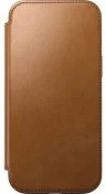 Чохол Nomad for Apple iPhone 16 Pro - Modern Leather Folio English Tan (NM01678885)