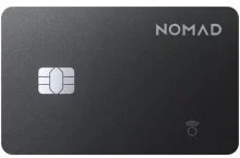Пошукова мітка Nomad Tracking Card Pro Black (NM011109858)