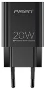 Зарядний пристрій Pisen A829 Quick PD 20W Black (A829-120167C-EU1_Black)