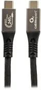 Кабель Cablexpert 240W 48V Type-C / Type-C 1m Black (CCBP-USB4.2-CMCM240-1M)