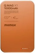 Батарея універсальна Momax Q.MAG X1 10000mAh 20W / Qi 15W Orange (IP117AM)
