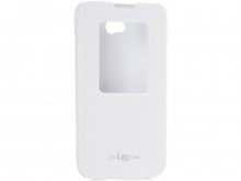 Чохол Voia для LG Optimus L80 Dual D380 - Flip Case білий