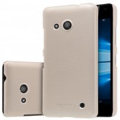 Чохол Nillkin для Microsoft Lumia 550 - Super Frosted Shield золотий