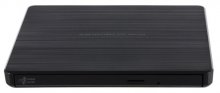Дисковод LG GP60NB60 DVD-RW/+RW чорний (зовнішній) передня частина