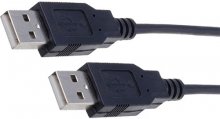 Кабель USB Digitus AM / AM 1 м чорний