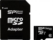 Карта пам'яті Silicon Power Superior Pro Micro SDXC 64 ГБ (SP064GBSTXDU3V10SP)
