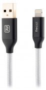 Кабель USB Recci RCL-N120 Velocity AM / Lightning 1.2м срібний