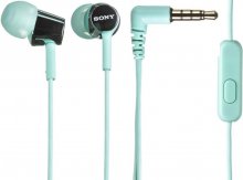 Навушники Sony MDR-EX150AP блакитні
