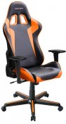 Крісло ігрове DXRACER FORMULA OH/FH00/NO чорне з оранжеві вставками