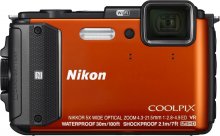 Цифрова фотокамера Nikon Coolpix AW130 оранжева