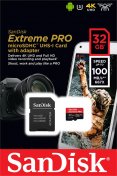 Карта пам'яті SanDisk Extreme Pro Micro SDXC V30 A1 32 ГБ (SDSQXCG-032G-GN6MA)