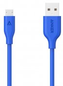 Кабель USB Anker Powerline AM / Micro USB 0.9 м синій