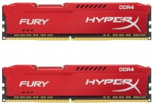 Оперативна пам’ять Kingston HyperX Fury Red DDR4 2x8GB HX424C15FR2K2/16