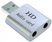 Зовнішня Dynamode USB-SOUND7-ALU silver