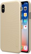 Чохол Nillkin for iPhone X - Frosted Shield Gold