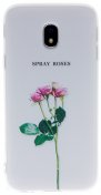 Чохол Milkin for Samsung J330/J3 2017 - Superslim Flower Series Spray roses