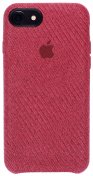 Чохол HiC for iPhone 7/8/SE - Apple Fabric Case Rose red