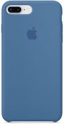 Чохол HiC for iPhone 8 Plus - Silicone Case Denim Blue