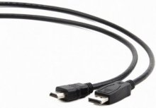 Кабель DisplayPort to HDMI, 7.5m, Cablexpert, Black