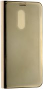 Чохол Milkin for Xiaomi redmi 5 Plus - MIRROR View cover Gold