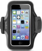 Чохол Belkin for iPhone 5 - SlimFit Armband Black/Grey  (F8W299VFC00)