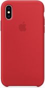 Чохол HiC for iPhone Xs/X Silicone Case Red