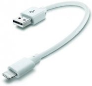 Кабель Cellular Line AM / Lightning 0.15 White (USBDATACTRMFIIPH5)
