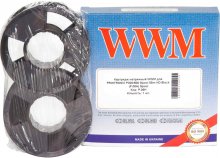 Картридж WWM for Printronix P300/600 Spool 55m HD Black (P.08H) Spool
