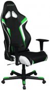 Крісло ігрове DXRacer Racing OH/RZ288/NEW, Black/Green/White