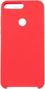 Чохол ColorWay for Huawei Y7 2018 Prime - Liquid Silicone Red  (CW-CLSHY718P-RD)