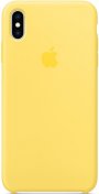 Чохол HiC for iPhone Xs Max - Silicone Case Canary Yellow
