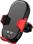 Кріплення для мобільного телефону JoyRoom JR-ZS187 Speedy series Qi wireless charger Red (JR-ZS187 Red)