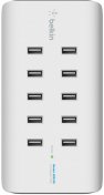 Зарядний пристрій Belkin RockStar 10-Port USB Charging Station Black (B2B139vf)
