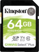 Карта пам'яті Kingston Canvas Select Plus SDXC 64GB SDS2/64GB