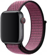 Ремінець Apple Nike Sport Loop for Apple Watch 40mm Royal Pink Blast/True Berry (MWTW2)